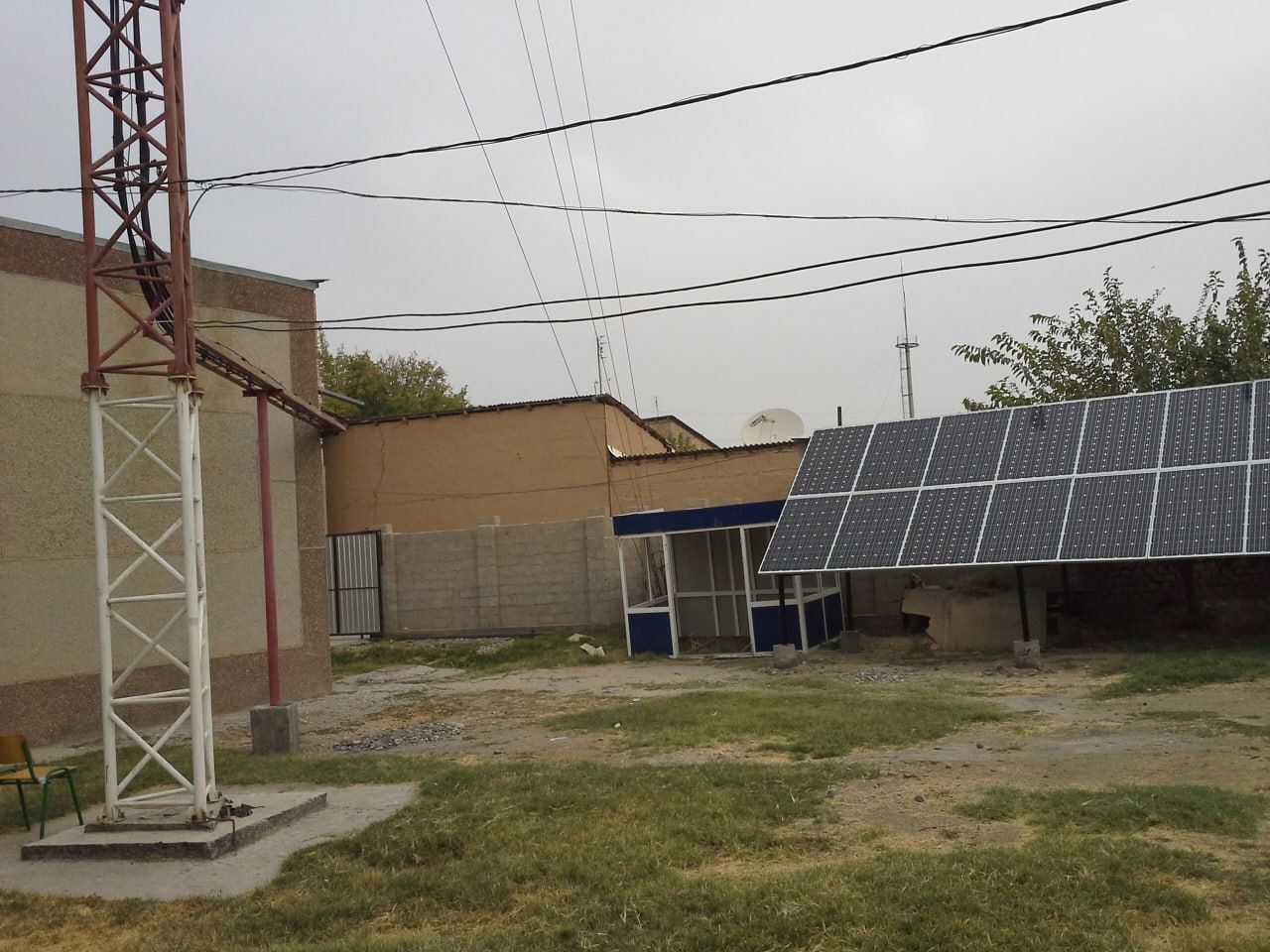 Chelak tumanidagi aloqa stansiyasi